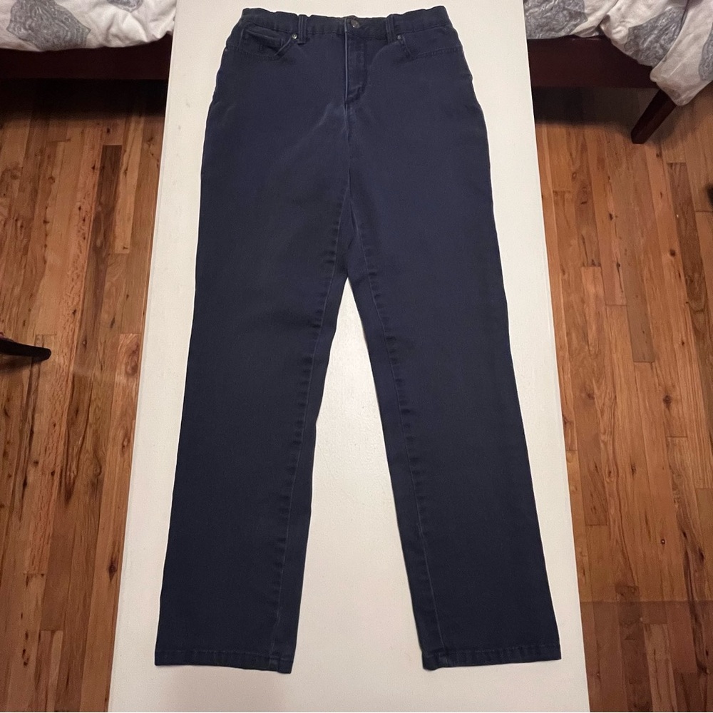 Gloria Vanderbilt Dark Blue Amanda Jeans Size 4
